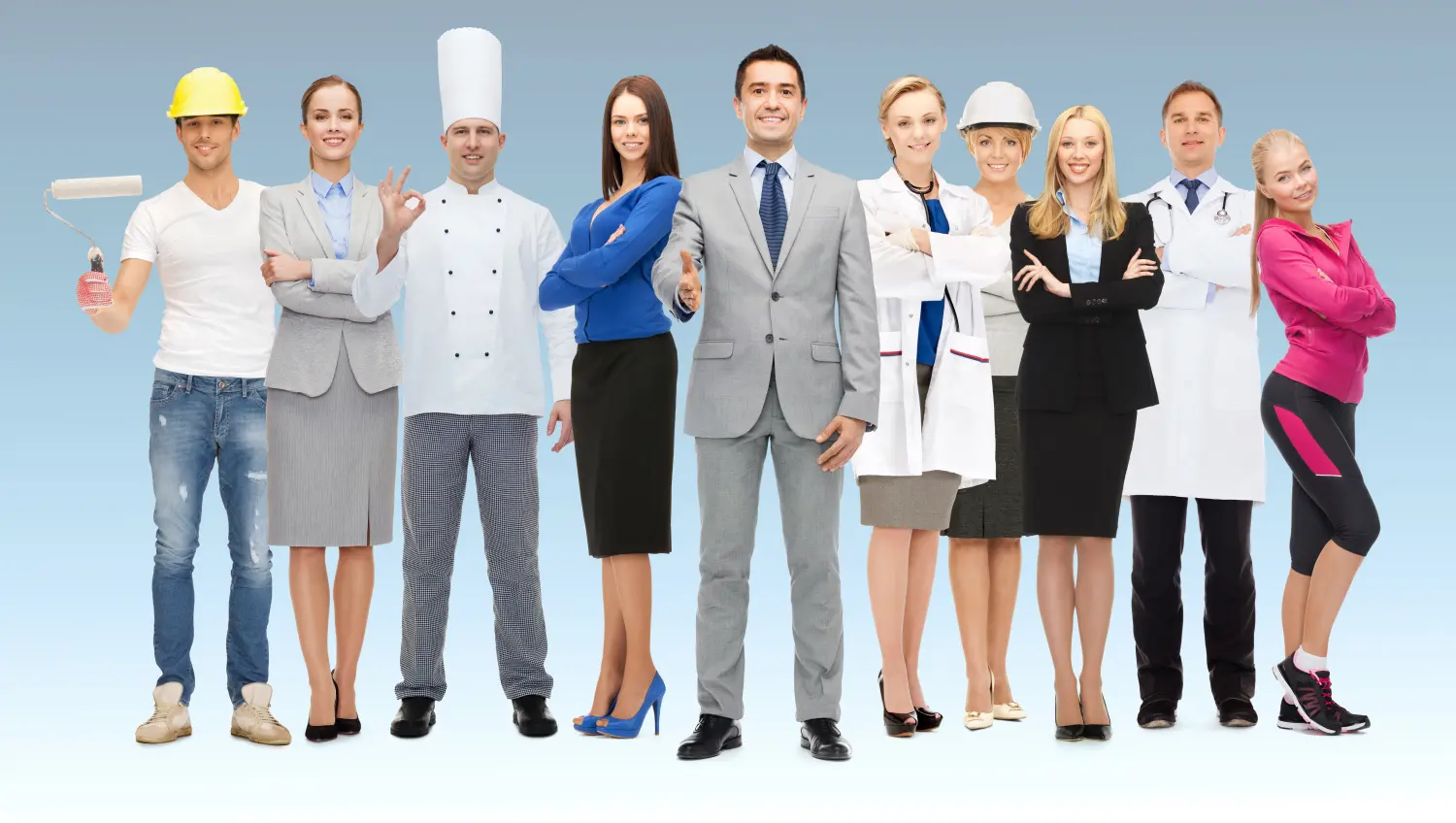 Linguana die Sprachschule - Menschen aus verschiedenen Berufen